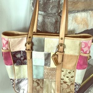 Authentic Coach Patchwork Purse
